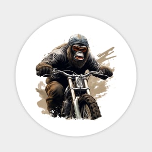 gorilla ride Magnet